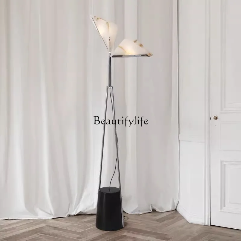 Butterfly marble luxury sales office model room hall floor-to-ceiling luminous trinkets
Butterfly marble luxury sales office model room hall floor-to-ceiling luminous trinkets