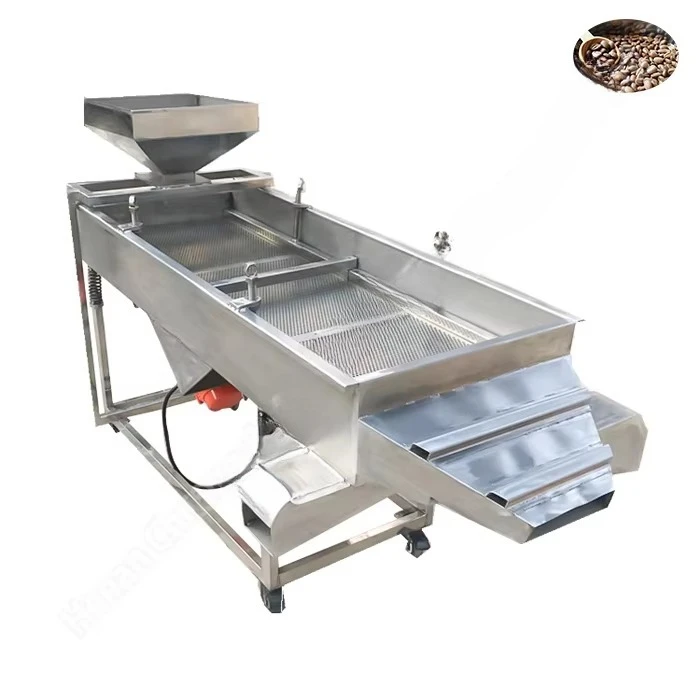 Industrial Linear Vibrating Sieve Food Granule Screening Machine with Easy Screen Replacement
Industrial Linear Vibrating Sieve Food Granule Screening Machine with Easy Screen Replacement