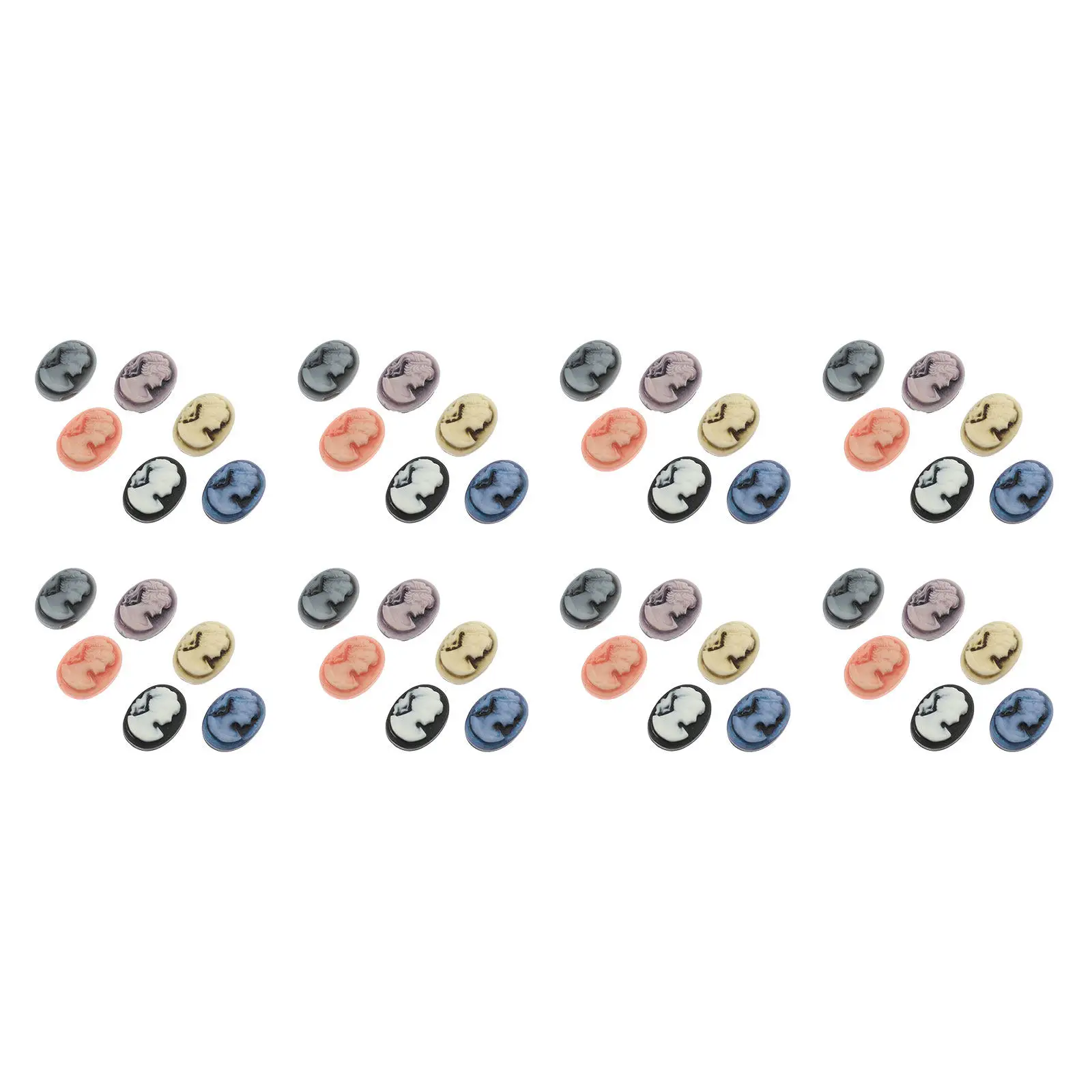 48Pcs Resin Cameo Embossment Head Adornments DIY Decoration Accessories for Ring Necklace Making Cameo Cabochons
48Pcs Resin Cameo Embossment Head Adornments DIY Decoration Accessories for Ring Necklace Making Cameo Cabochons
