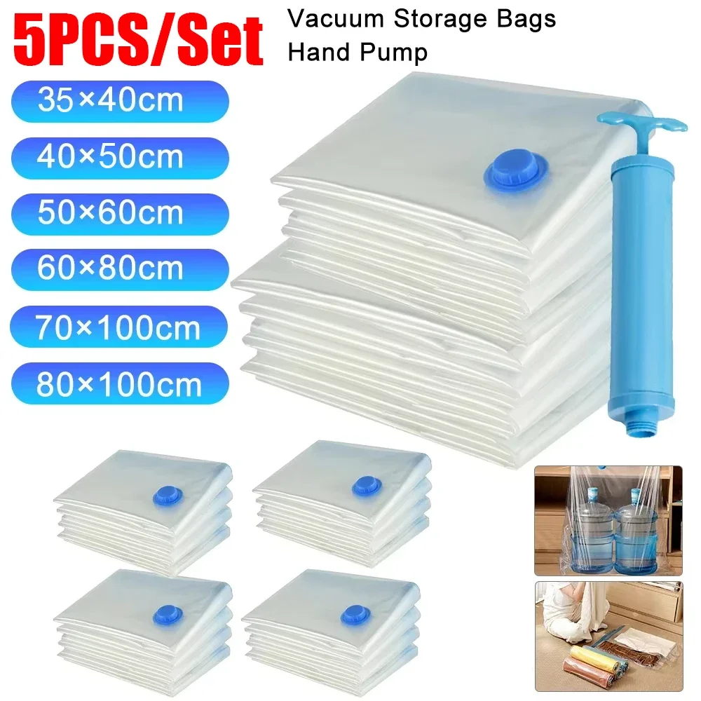 Vacuum Bags Wardrobe Organizer Vacuum Seal Bag Space Saving Bags for Clothes Pillow Bedding Blanket Packaging Storager Food bag
Vacuum Bags Wardrobe Organizer Vacuum Seal Bag Space Saving Bags for Clothes Pillow Bedding Blanket Packaging Storager Food bag