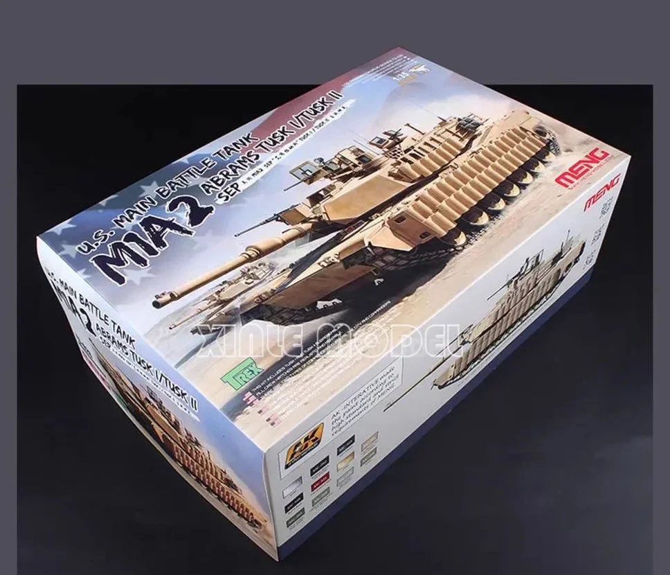 MENG Plastic Assembling Model Kit TS-026 Main Battle Tank Abrams M1A2 SEP 1/35 Military Collection Toy Model
MENG Plastic Assembling Model Kit TS-026 Main Battle Tank Abrams M1A2 SEP 1/35 Military Collection Toy Model