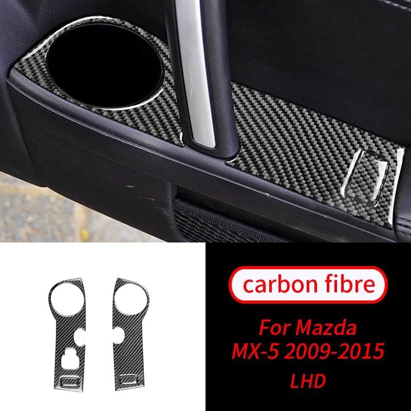 For Mazda MX-5 Miata 2009-2015 4 PCS Real Carbon Fiber Door Armrest Panel Trim Car Interior Accessories Car Interior Supplies
For Mazda MX-5 Miata 2009-2015 4 PCS Real Carbon Fiber Door Armrest Panel Trim Car Interior Accessories Car Interior Supplies
