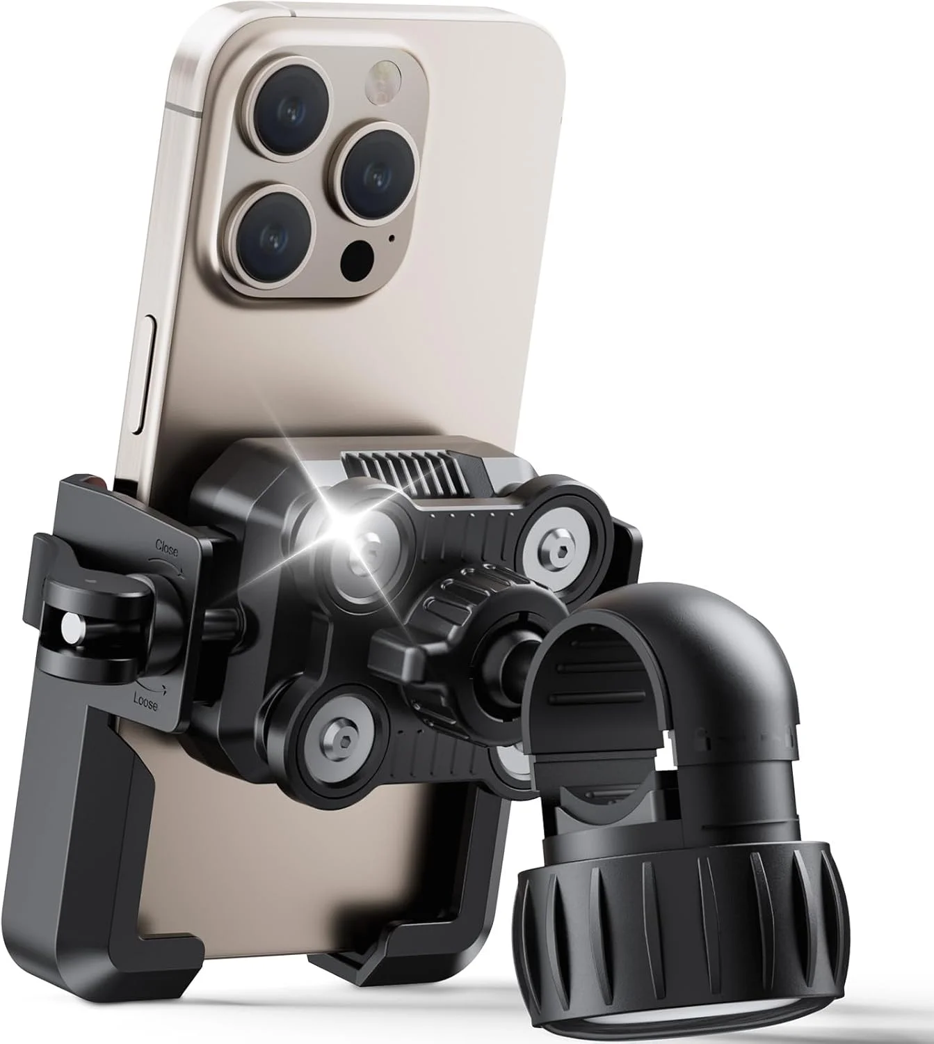 360° Rotatable Bike Phone Holder Universal One-hand Operation Bicycle Motorcycle MTB Shockproof Bracket For 4.7-7.2'' Phones
360° Rotatable Bike Phone Holder Universal One-hand Operation Bicycle Motorcycle MTB Shockproof Bracket For 4.7-7.2'' Phones