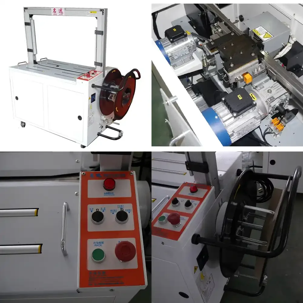 Fully Automatic Plastic PP PET Side Seal Strap Banding Machine for Carton Boxes
Fully Automatic Plastic PP PET Side Seal Strap Banding Machine for Carton Boxes