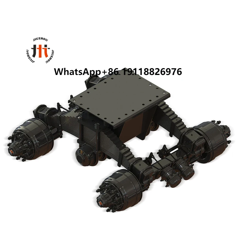 High-Duty Truck Semi-Trailer Bogie Suspension Independent Suspension Components Drum Brakes Single Trailer Parts Accessories
High-Duty Truck Semi-Trailer Bogie Suspension Independent Suspension Components Drum Brakes Single Trailer Parts Accessories
