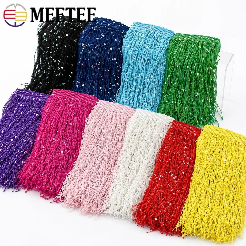 2/5Meters 20cm Sequin Tassel Fringe Lace Trim Ribbon Dance Dress Curtain Bag Decoration Sewing Handcraft Accessory Garment Stage
2/5Meters 20cm Sequin Tassel Fringe Lace Trim Ribbon Dance Dress Curtain Bag Decoration Sewing Handcraft Accessory Garment Stage