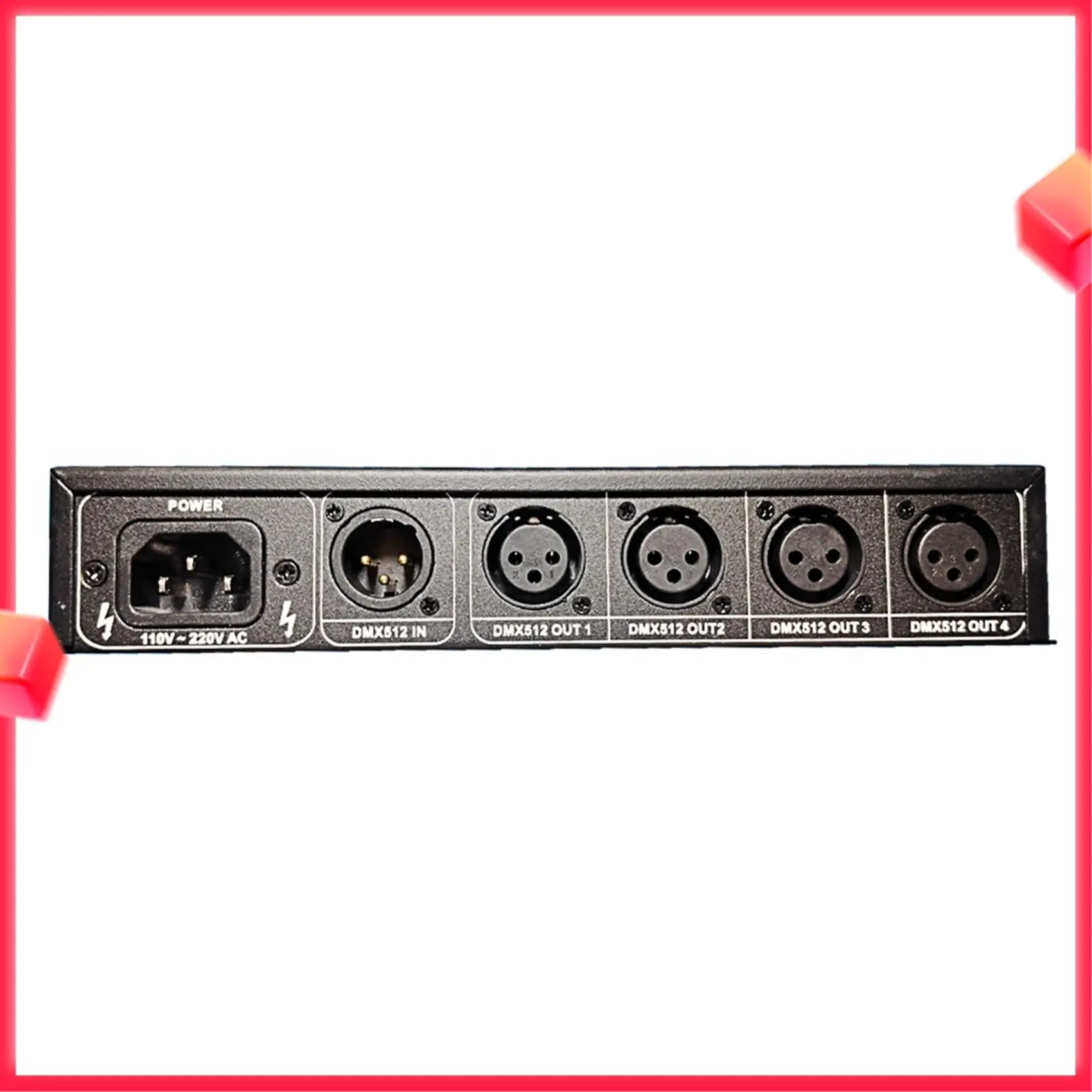 【НОВЫЙ СПИСОК】2X AC100V-240V Вход DMX512 1–4 концентратор DMX повторитель сигнала Разветвитель 4 XLR-3 Выходный распределитель Усилитель мощности EU P
【НОВЫЙ СПИСОК】2X AC100V-240V Вход DMX512 1–4 концентратор DMX повторитель сигнала Разветвитель 4 XLR-3 Выходный распределитель Усилитель мощности EU P