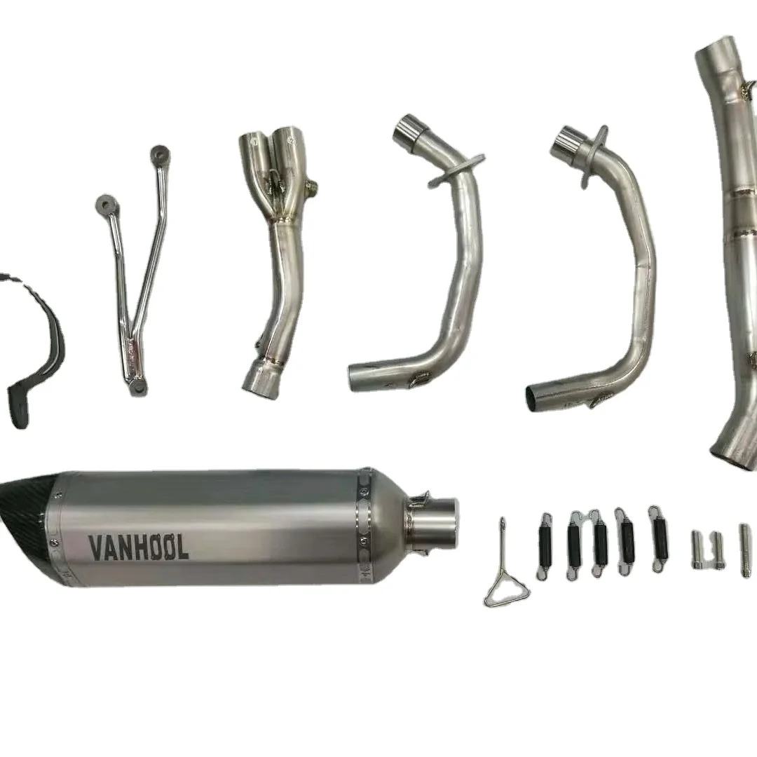 FBVV High Performance After Market Titanium Stainless Steel Motorcycle Exhaust System Exhaust Muffler Pipe for CBR250
FBVV High Performance After Market Titanium Stainless Steel Motorcycle Exhaust System Exhaust Muffler Pipe for CBR250