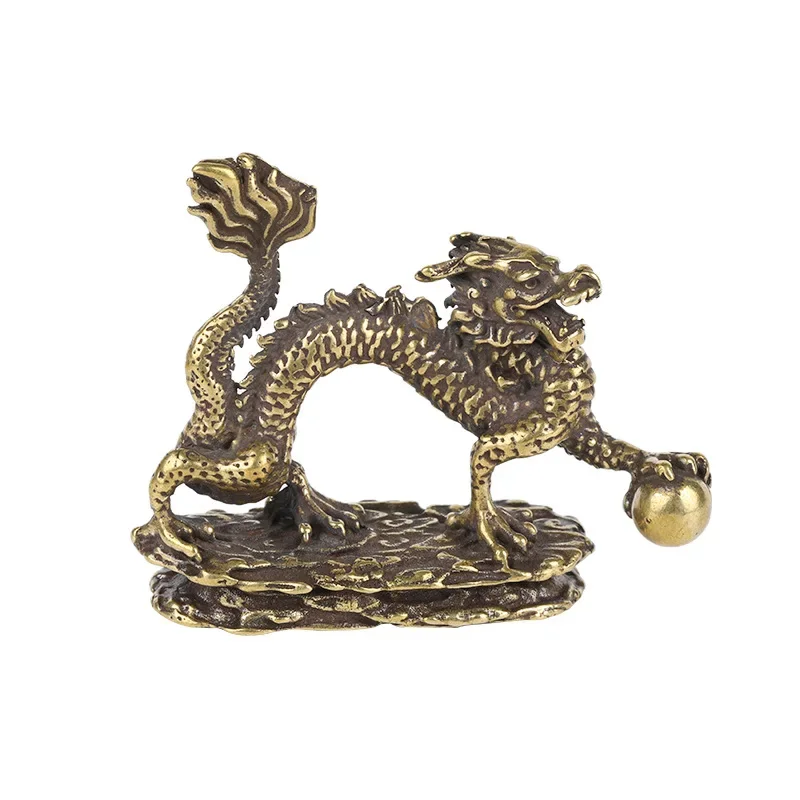 Antique Bronze Copper Traditional Chinese Dragon Ornaments Home Decoration Accessories Souvenir for Collection
Antique Bronze Copper Traditional Chinese Dragon Ornaments Home Decoration Accessories Souvenir for Collection