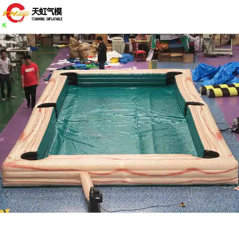 Fast Shipping Inflatable Football Snooker Arena Human Soccer Snooker Inflatable Billiard Table Pool for Adults Children
Fast Shipping Inflatable Football Snooker Arena Human Soccer Snooker Inflatable Billiard Table Pool for Adults Children