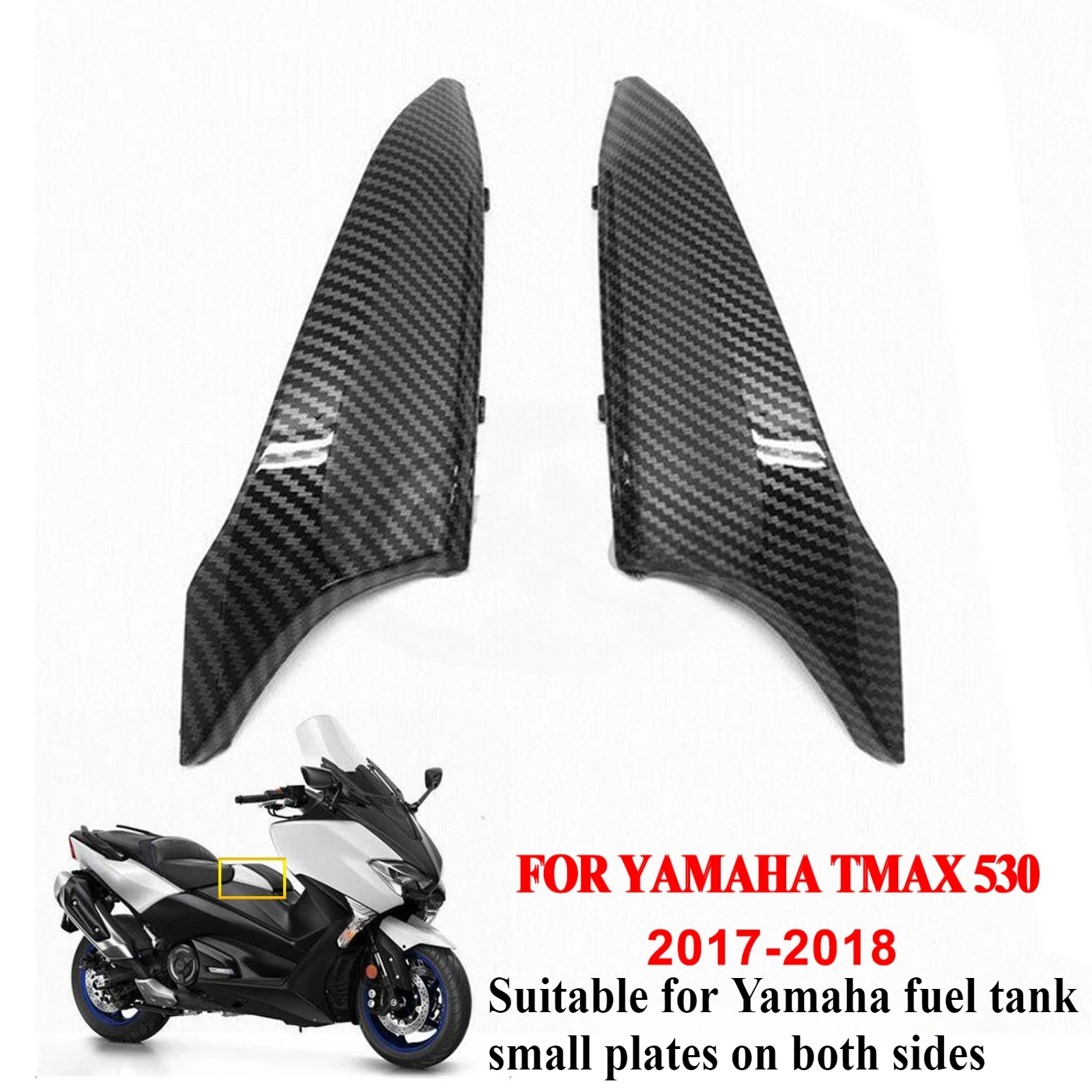 For Yamaha TMAX530 2017-2018 Motorcycle Side Oil Tank Decorative Panel Cowl Protective Cover Modified Scooter Bodywork Parts
For Yamaha TMAX530 2017-2018 Motorcycle Side Oil Tank Decorative Panel Cowl Protective Cover Modified Scooter Bodywork Parts