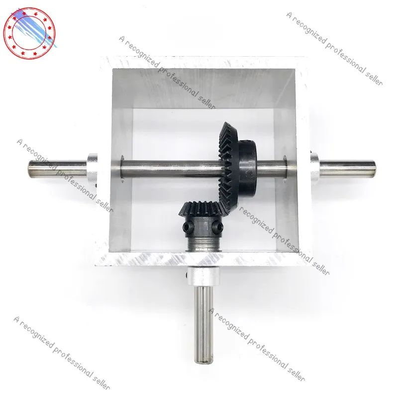 90-градусный прямоугольный привод, коническая шестерня, реверсивная скорость, редуктор от 1 до 2, ручная рукоятка, угловой редуктор для небольших машин
90-градусный прямоугольный привод, коническая шестерня, реверсивная скорость, редуктор от 1 до 2, ручная рукоятка, угловой редуктор для небольших машин