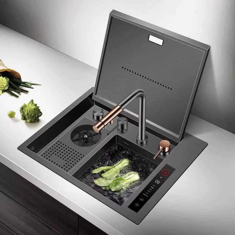 Умная мойка для фруктов и овощей Nakajima Bar: Встраиваемая раковина для мытья овощей
Умная мойка для фруктов и овощей Nakajima Bar: Встраиваемая раковина для мытья овощей