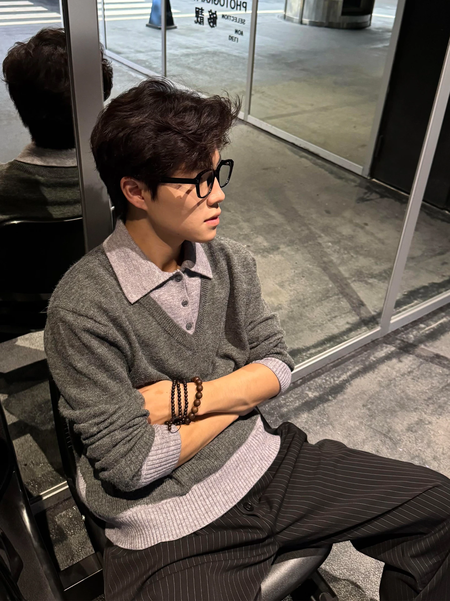 Collar Fake Two-Piece Knitwear Men's Sle Autumn Winter Lazy High-End Feeling Inner Wear Vintage Preppy Sle Casual Wear
Collar Fake Two-Piece Knitwear Men's Sle Autumn Winter Lazy High-End Feeling Inner Wear Vintage Preppy Sle Casual Wear