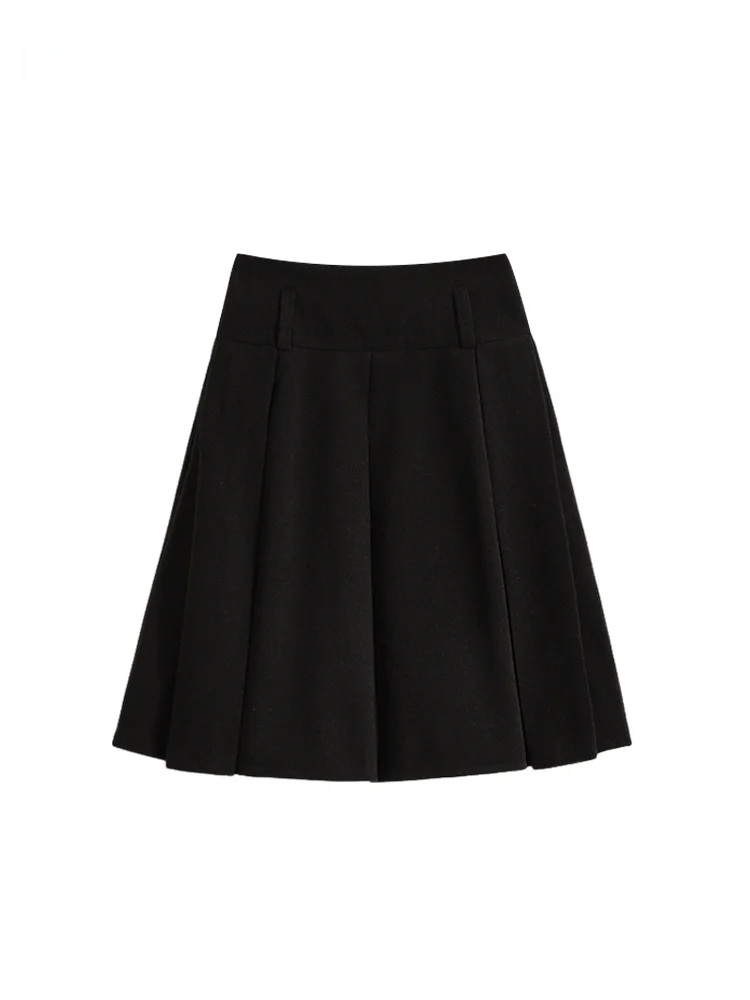 Faion High Waist Pleated Skirt for plus Size Women Autumn Winter New Sle Retro College Sle Skirt Polyester Fabric
Faion High Waist Pleated Skirt for plus Size Women Autumn Winter New Sle Retro College Sle Skirt Polyester Fabric