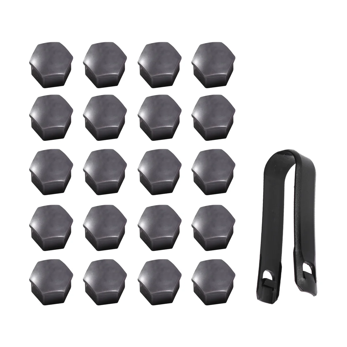 21pcs 17Mm T39 Hexagonal Lug Nut Covers Bolt Caps Abs Durable Corrosion Resistant Black Clips For Car Wheel Decor Bolts Cover
21pcs 17Mm T39 Hexagonal Lug Nut Covers Bolt Caps Abs Durable Corrosion Resistant Black Clips For Car Wheel Decor Bolts Cover
