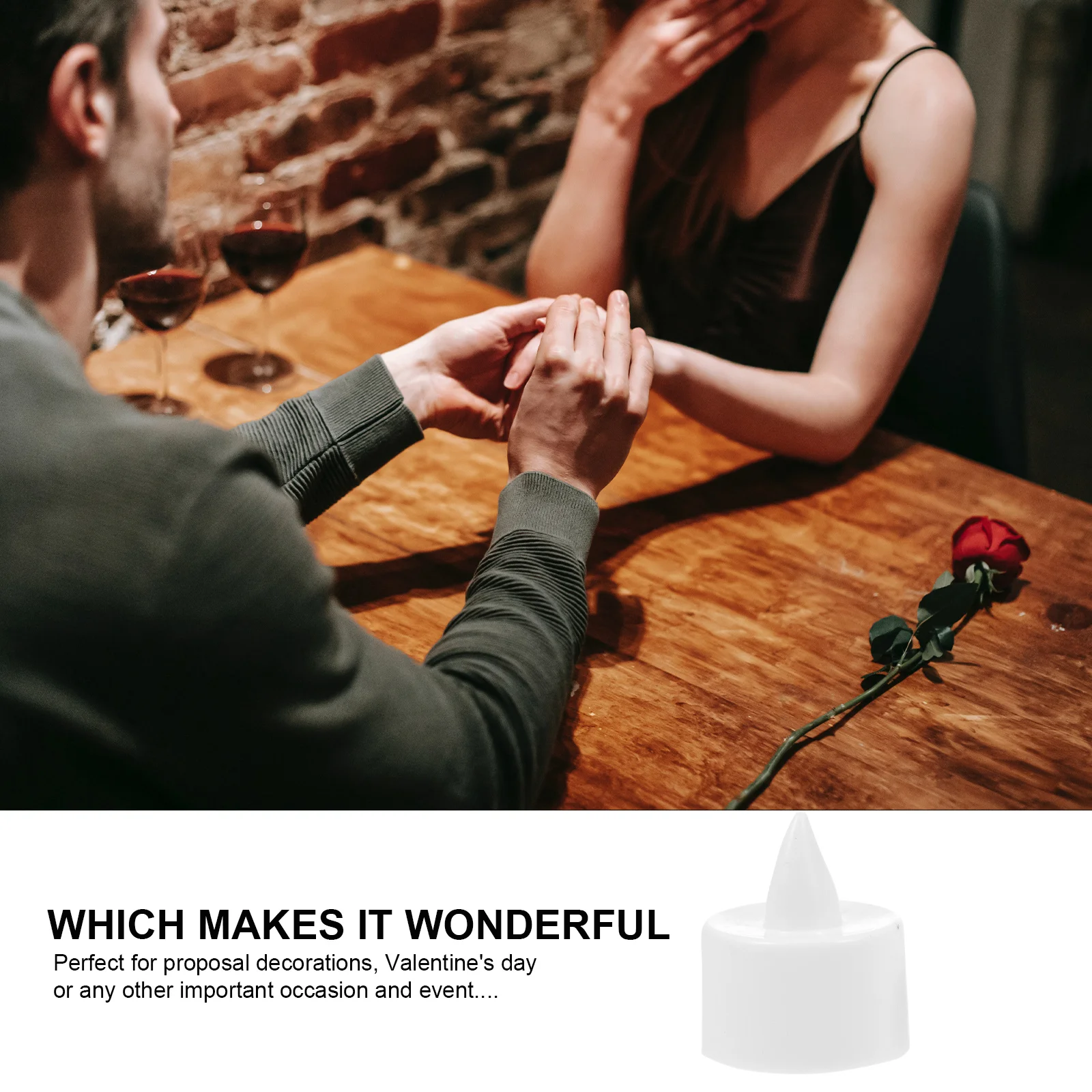 24pcs Romantic Led Lamp Electric Flameless Round Shaped Small Desktop Decor For Atmosphere Lighting Ornament
24pcs Romantic Led Lamp Electric Flameless Round Shaped Small Desktop Decor For Atmosphere Lighting Ornament