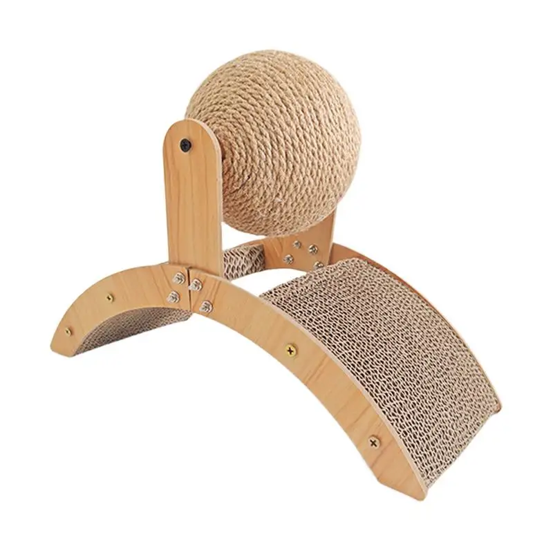 Cat Scratching Pad Felines Grinding Claw Toy Wood Sisal Ball Scratcher Exercise Furniture Protector For Outdoor Pet Play To
Cat Scratching Pad Felines Grinding Claw Toy Wood Sisal Ball Scratcher Exercise Furniture Protector For Outdoor Pet Play To