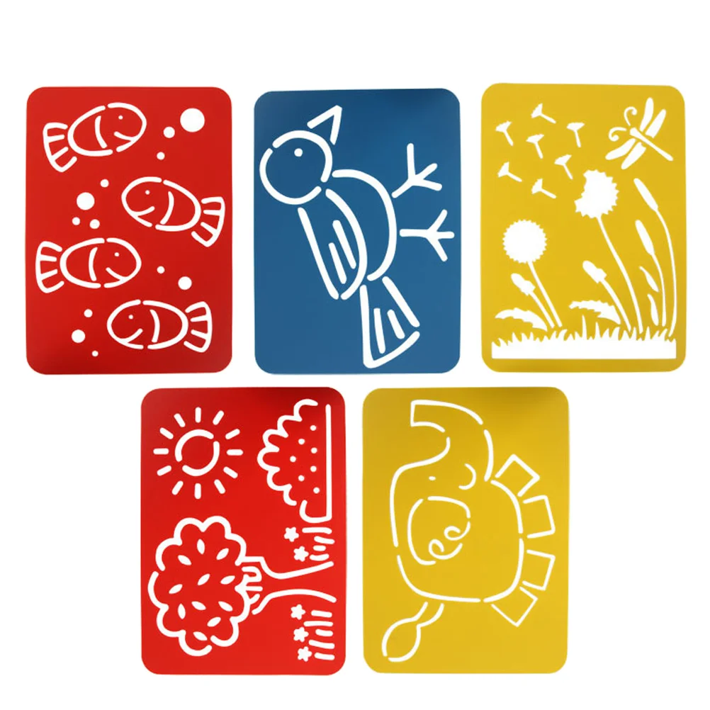 5 Pcs Painting Drawing Template Auxiliary Mold Kids Tools Cartoon Stencils Pp Children Learn for
5 Pcs Painting Drawing Template Auxiliary Mold Kids Tools Cartoon Stencils Pp Children Learn for