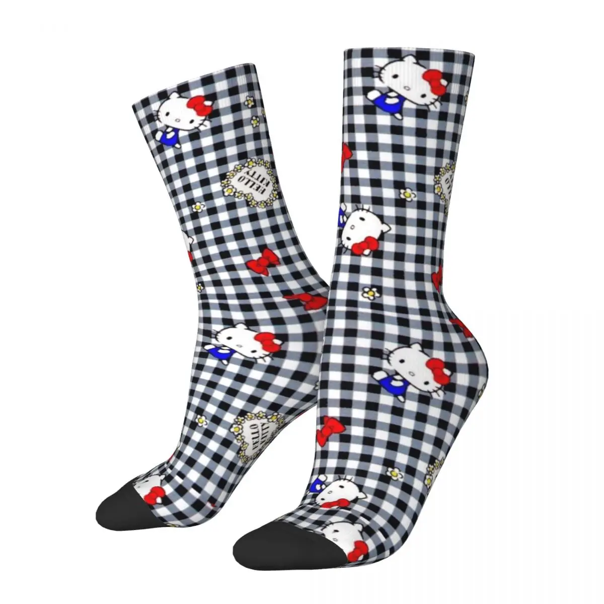 Hello Kitty Grid Stockings Graphic Fashion Socks Spring Non Slip Socks Unisex Men Climbing High Quality Socks
Hello Kitty Grid Stockings Graphic Fashion Socks Spring Non Slip Socks Unisex Men Climbing High Quality Socks