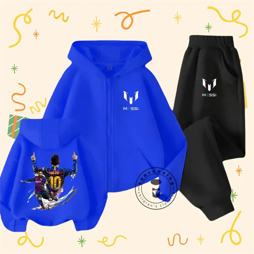 New Style Spring Autumn Lionel Messi Zipper Hoodie Set Kids Clothes Girls Anime One Piece Sweatshirt Boys Tops Teen Sonic
New Style Spring Autumn Lionel Messi Zipper Hoodie Set Kids Clothes Girls Anime One Piece Sweatshirt Boys Tops Teen Sonic