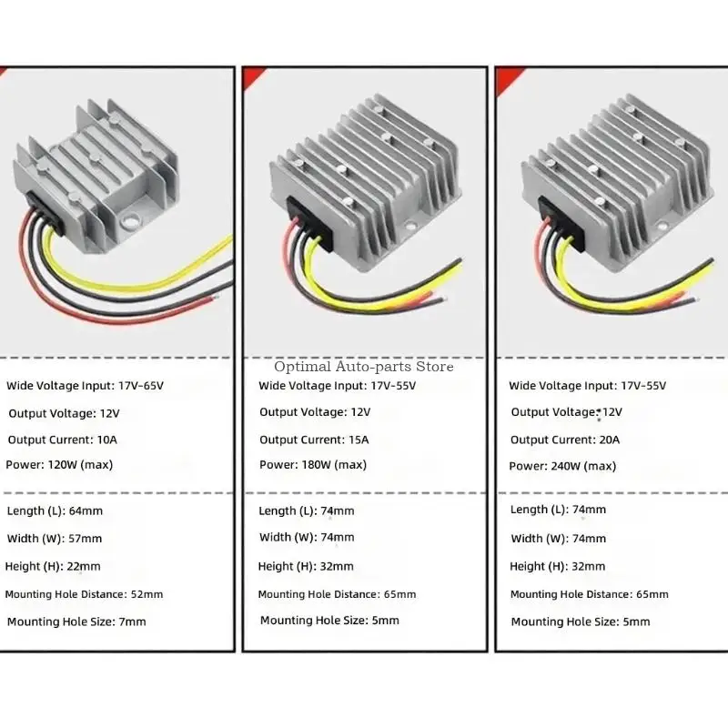18V to 12V Step Down Battery Regulator With Over Discharge And Switches 10A 15A 20A Power Converter
18V to 12V Step Down Battery Regulator With Over Discharge And Switches 10A 15A 20A Power Converter