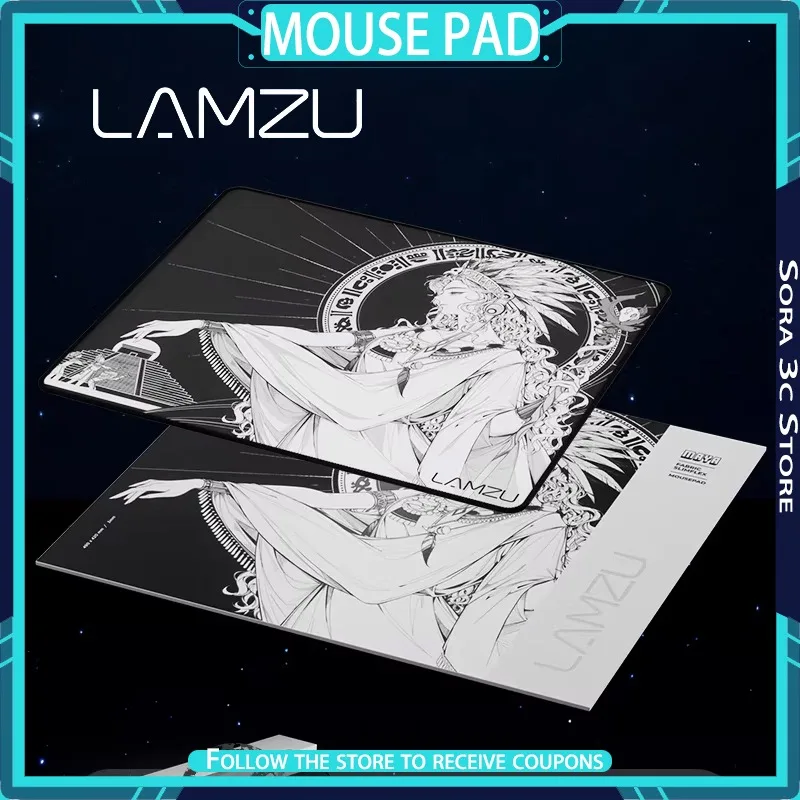 LAMZU MAYA Gaming Mouse Pad Neutral, Delicate and Smooth Bottom Glue Anti Slip Customized Gaming Mouse Accessories
LAMZU MAYA Gaming Mouse Pad Neutral, Delicate and Smooth Bottom Glue Anti Slip Customized Gaming Mouse Accessories