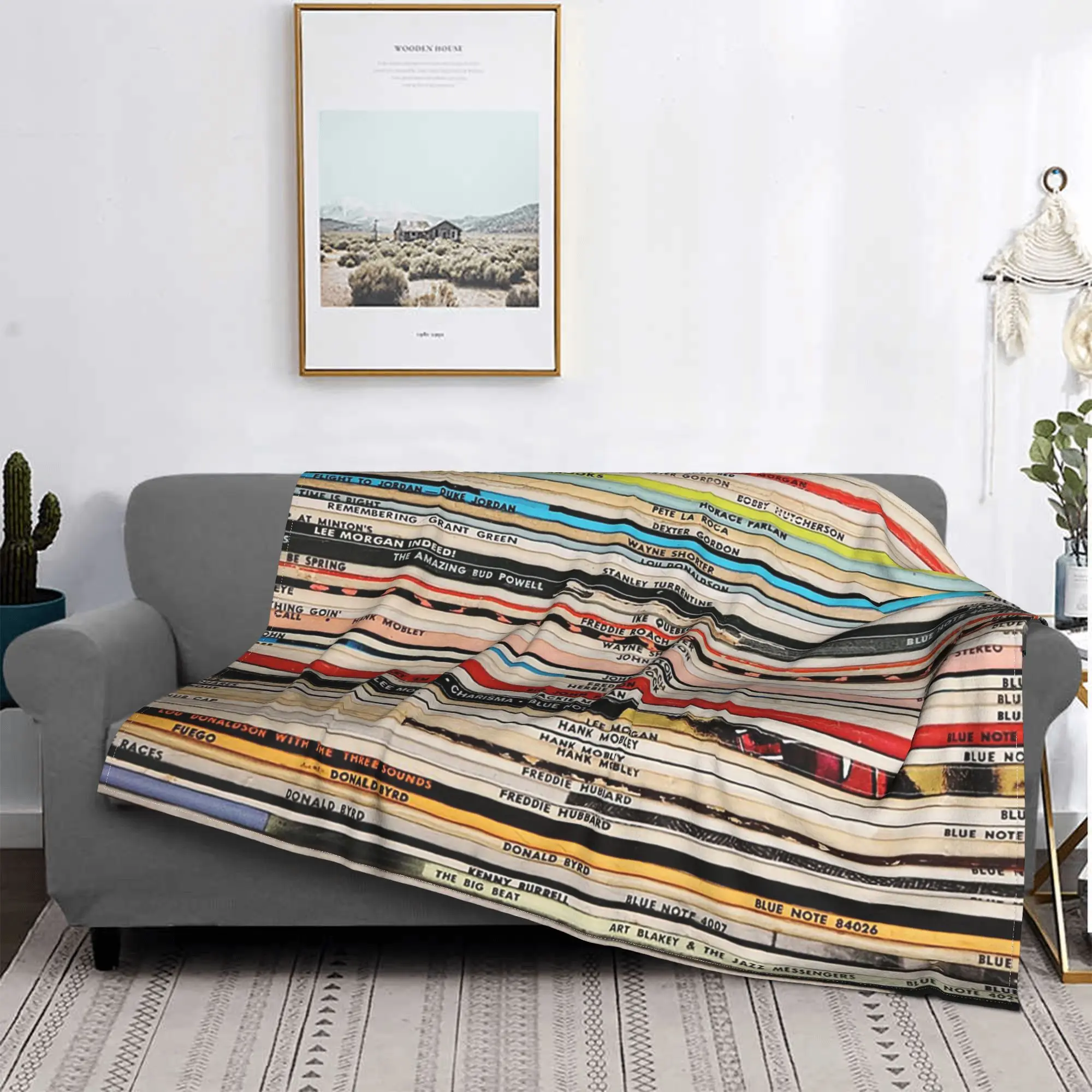 Blue Note Vinyl Records Blanket Warm Fleece Sofa Throw Blanket for Home Bedroom Office Throws Bedspread Quilt
Blue Note Vinyl Records Blanket Warm Fleece Sofa Throw Blanket for Home Bedroom Office Throws Bedspread Quilt