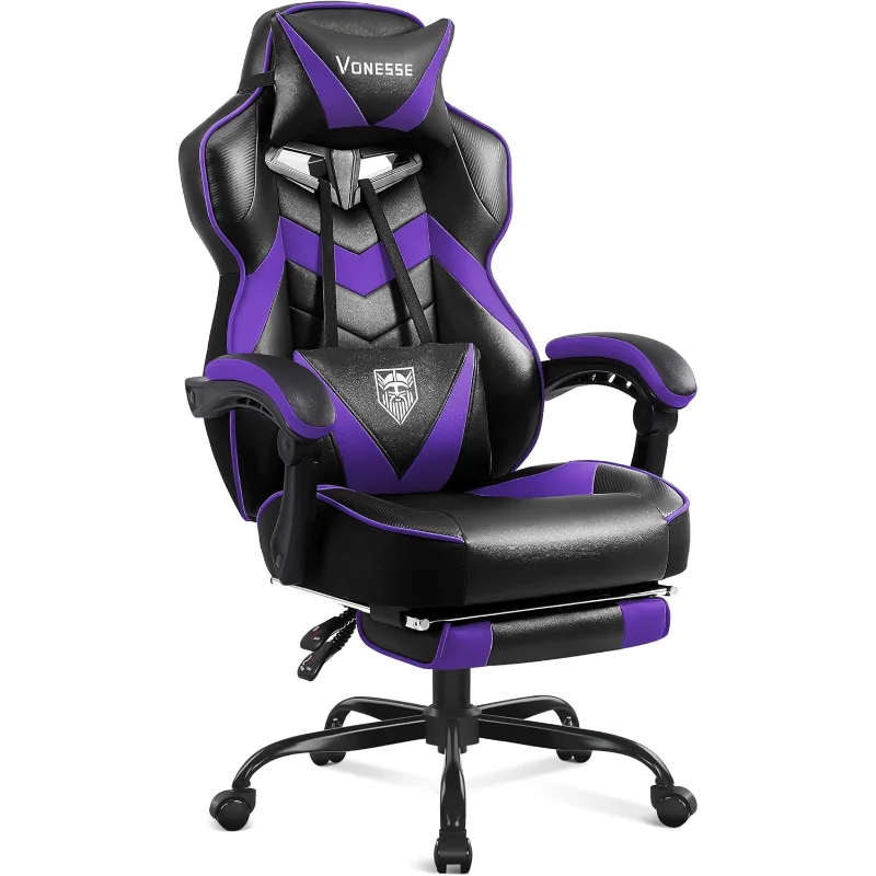 Gaming Chair,Computer Chair with Footrest and Massage,Reclining Gaming Chairs for Adults,Big and Tall High Back Gamer Chair
Gaming Chair,Computer Chair with Footrest and Massage,Reclining Gaming Chairs for Adults,Big and Tall High Back Gamer Chair