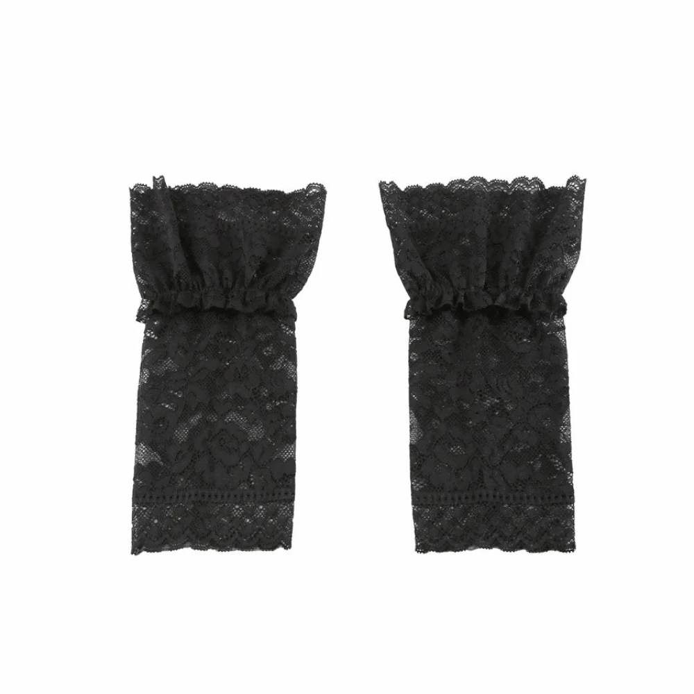 Lace Ruffles Pleated Detachable Cuffs Ruched Sunscreen Sweater Decorative Sleeves Fingerless Gloves Wrist Cuffs Photography
Lace Ruffles Pleated Detachable Cuffs Ruched Sunscreen Sweater Decorative Sleeves Fingerless Gloves Wrist Cuffs Photography
