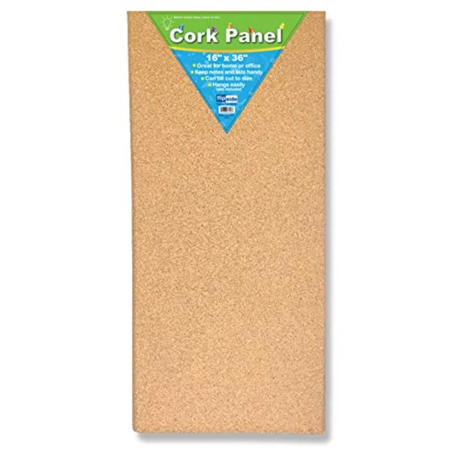 Cork Panel, 16" Width, 36" Length
Cork Panel, 16" Width, 36" Length