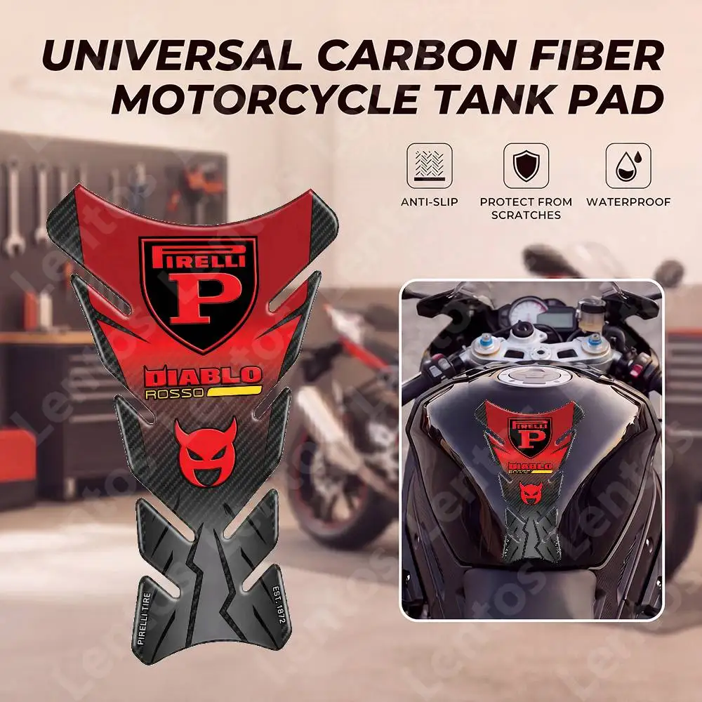 For PIRELLI Universal Motorbike Fish Bone Tank Pad Decor Stickers Accessories
For PIRELLI Universal Motorbike Fish Bone Tank Pad Decor Stickers Accessories