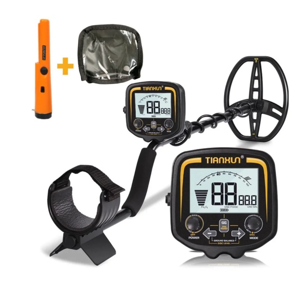 Professional Gold Detector TX-850 High Performance Underground Treasure Hunter Metal Finder
Professional Gold Detector TX-850 High Performance Underground Treasure Hunter Metal Finder