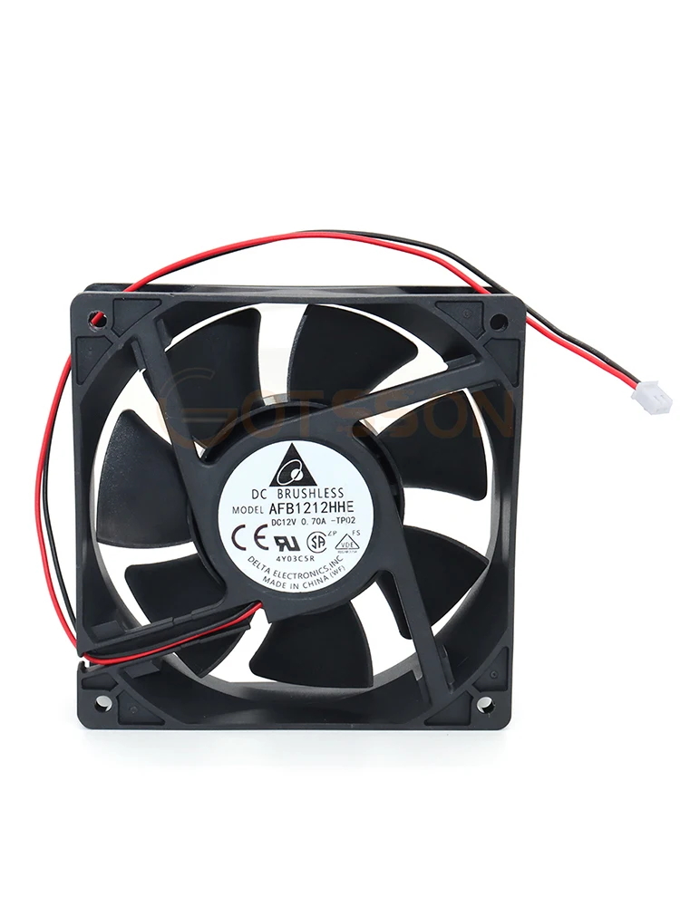 For new AFB1212HHE DC 12V 0.7A 12038 120*120*38MM 12cm large air volume inverter cooling fan
For new AFB1212HHE DC 12V 0.7A 12038 120*120*38MM 12cm large air volume inverter cooling fan