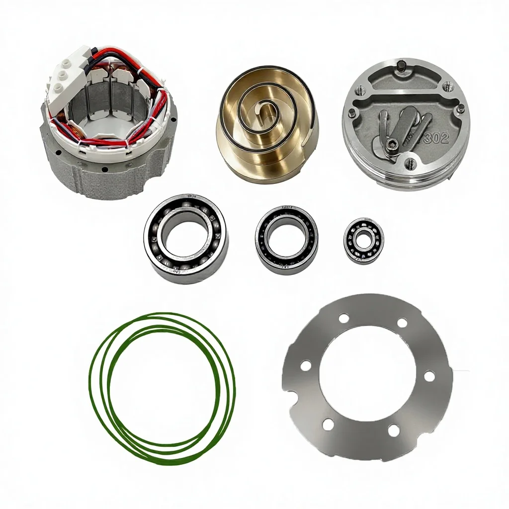New Energy Vehicles AC Compressor Repair Kit Suitable for Zhongcheng, for GAC AION and for Geely Geometry Replacement/Repair
New Energy Vehicles AC Compressor Repair Kit Suitable for Zhongcheng, for GAC AION and for Geely Geometry Replacement/Repair