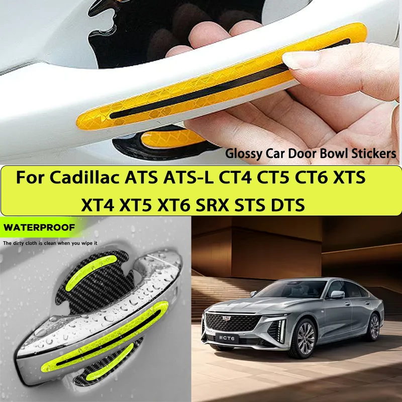 Reflective Car Stickers Car Door Handle For Cadillac ATS ATS-L CT4 CT5 CT6 XTS XT4 XT5 XT6 SRX STS DTS
Reflective Car Stickers Car Door Handle For Cadillac ATS ATS-L CT4 CT5 CT6 XTS XT4 XT5 XT6 SRX STS DTS