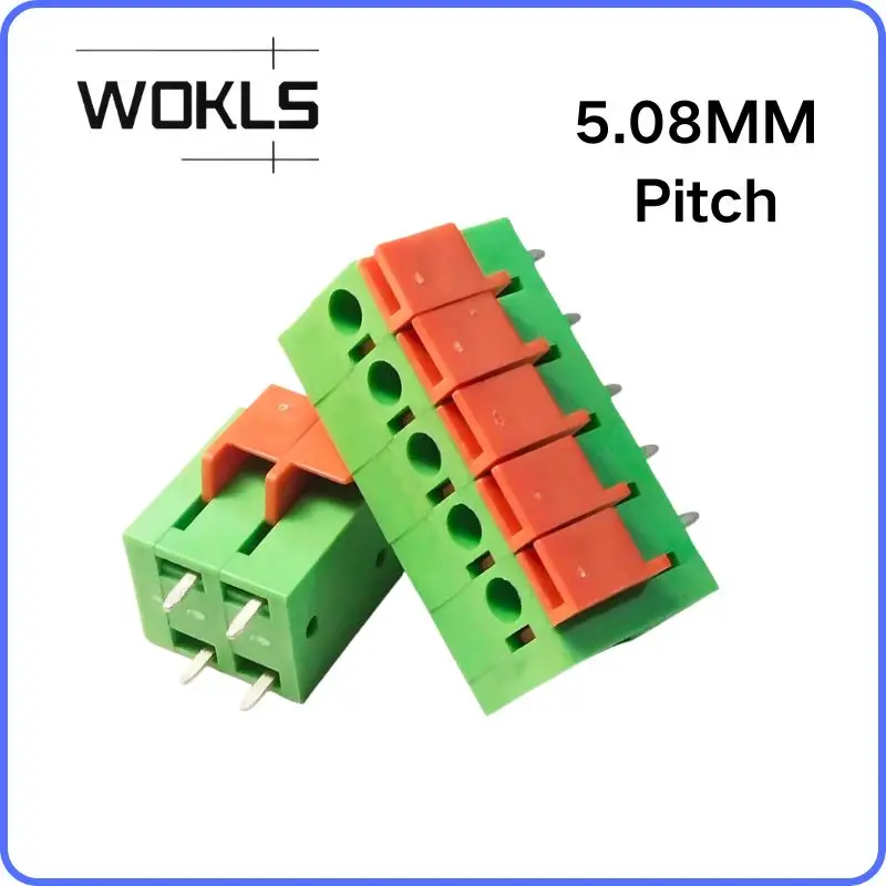 50Pcs KF142V 5.08 PCB SPRING TERMINAL BLOCKS DG142V-5.08 2PIN ~ 12PIN FFKDS/V1-5.08 1790319
50Pcs KF142V 5.08 PCB SPRING TERMINAL BLOCKS DG142V-5.08 2PIN ~ 12PIN FFKDS/V1-5.08 1790319