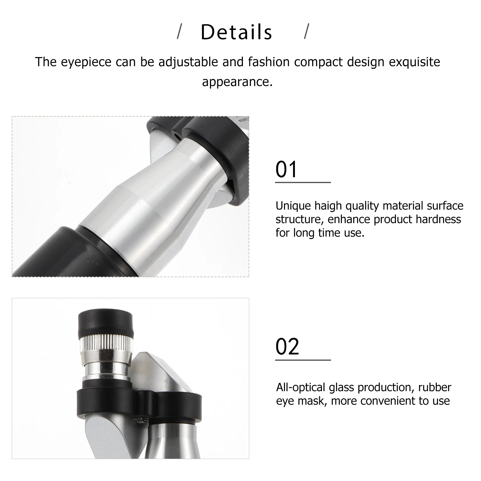 Mini 8x20 Catadioptric Style Monocular Telescope Adjustable Outdoor Pocket-Sized Lightweight Magnifier for Sports Viewing Clear
Mini 8x20 Catadioptric Style Monocular Telescope Adjustable Outdoor Pocket-Sized Lightweight Magnifier for Sports Viewing Clear