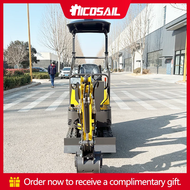 Garden Lawn Mini Digger OKW08 150mm Wide Tracks for Gentle Turf Handling 1.2 ton 1.5 Ton Micro Excavator
Garden Lawn Mini Digger OKW08 150mm Wide Tracks for Gentle Turf Handling 1.2 ton 1.5 Ton Micro Excavator