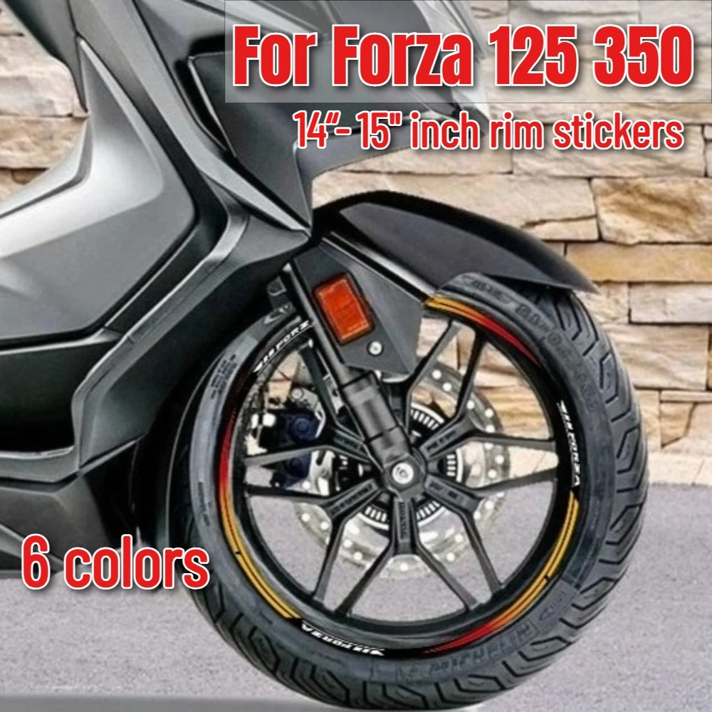 Аксессуары для мотоциклов FORZA, наклейки на колеса, светоотражающие обод 15 дюймов, скутер, 14 дюймов, полоски ступицы, водонепроницаемые наклейки для Forza 125 350
Аксессуары для мотоциклов FORZA, наклейки на колеса, светоотражающие обод 15 дюймов, скутер, 14 дюймов, полоски ступицы, водонепроницаемые наклейки для Forza 125 350