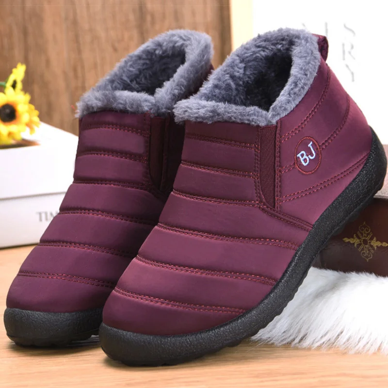 Women Boots Slip On Ankle Boots For 2025 Winter Shoes Women Snow Boots Keep Warm Fur Winter Botas Mujer Black Short Boot Female
Women Boots Slip On Ankle Boots For 2025 Winter Shoes Women Snow Boots Keep Warm Fur Winter Botas Mujer Black Short Boot Female