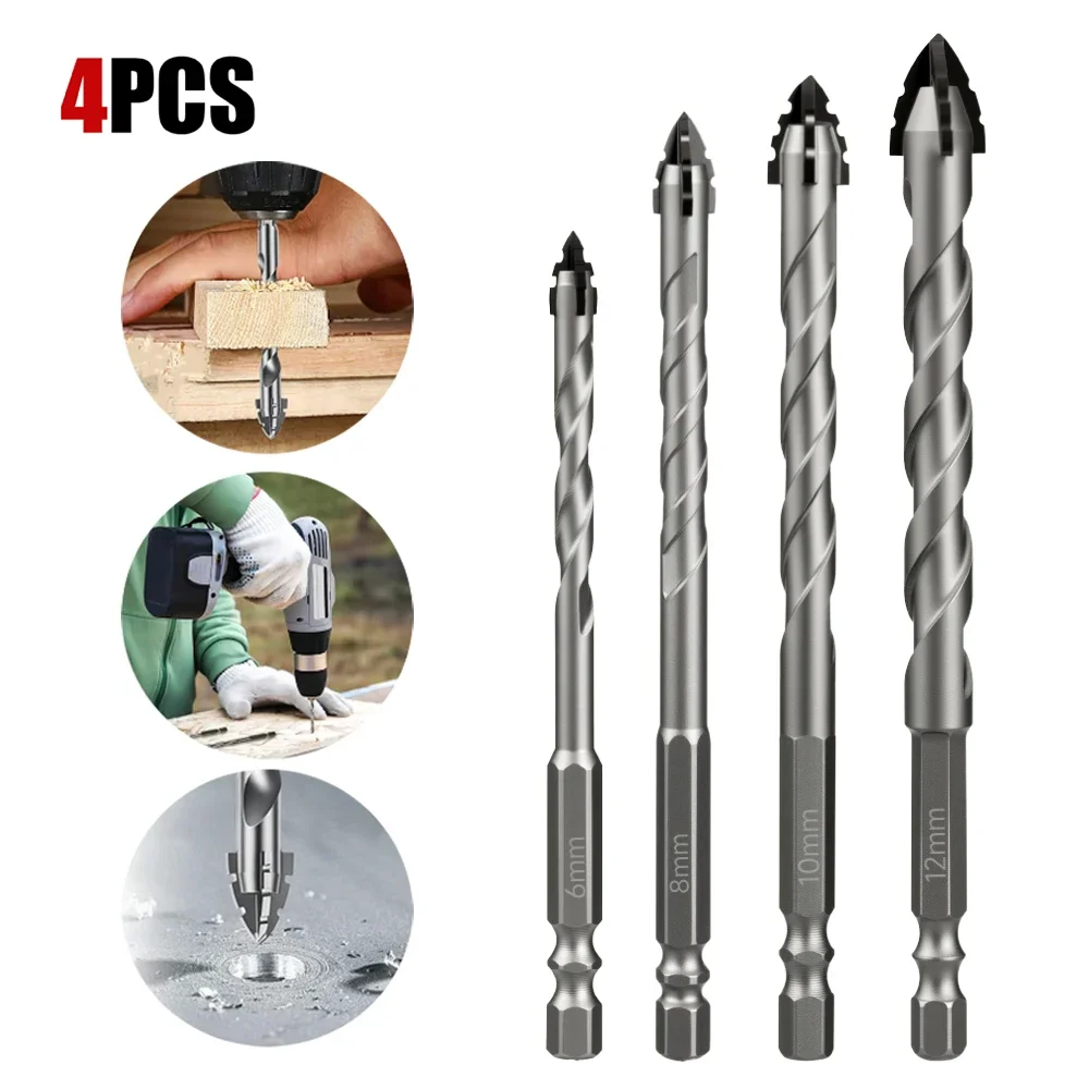 6-12MM Masonry Drill Bit Set, Carbide Tip for Tile, Ceramic, Glass, Marble, Concrete, Stainless Steel - Industrial Strength
6-12MM Masonry Drill Bit Set, Carbide Tip for Tile, Ceramic, Glass, Marble, Concrete, Stainless Steel - Industrial Strength