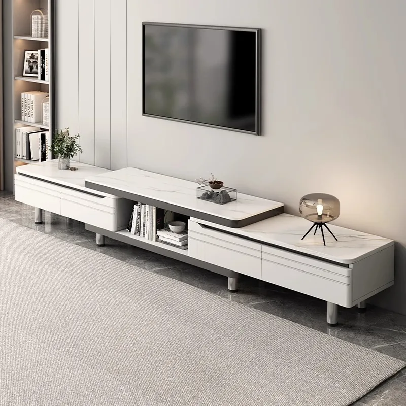 TV Cabinet Set - Modern Simple Luxury Floor-to-ceiling TV Cabinet with Telescopic Function
TV Cabinet Set - Modern Simple Luxury Floor-to-ceiling TV Cabinet with Telescopic Function