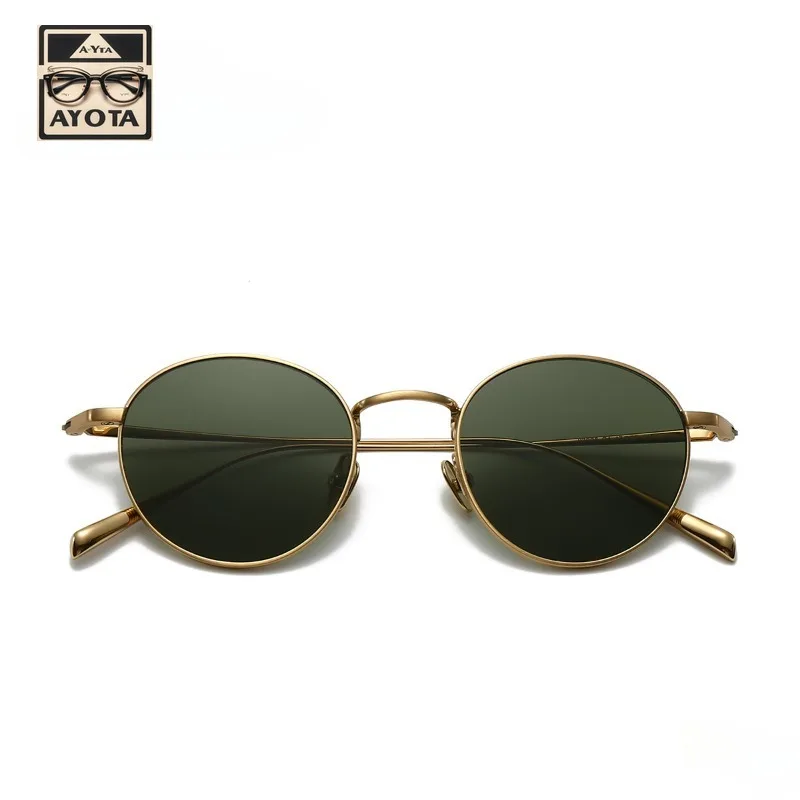 2025 Literary Ultra-light Pure Titanium Round Sunglasses High Quality Outdoor Uv400 Driving Protective Sunglasses for Men Women
2025 Literary Ultra-light Pure Titanium Round Sunglasses High Quality Outdoor Uv400 Driving Protective Sunglasses for Men Women
