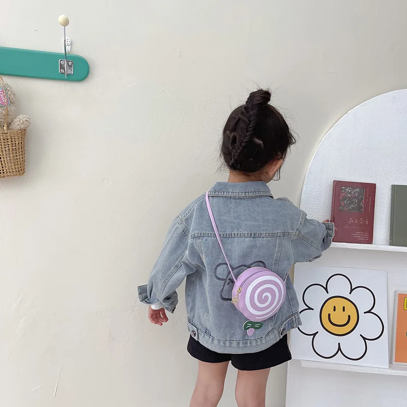 Children's Messenger Bag Adjustable Wide Strap Lollipop pattern Kids Crossbody Bag Girl Cute Donut Girl Shoulder Bag
Children's Messenger Bag Adjustable Wide Strap Lollipop pattern Kids Crossbody Bag Girl Cute Donut Girl Shoulder Bag