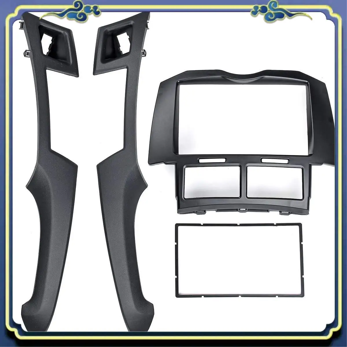 AU16-2 Din автомобильная стереорамка комплект отделки приборной панели для Toyota Yaris Vitz Platz 2005-2011 DVD-плеера установка рамки Fascias
AU16-2 Din автомобильная стереорамка комплект отделки приборной панели для Toyota Yaris Vitz Platz 2005-2011 DVD-плеера установка рамки Fascias