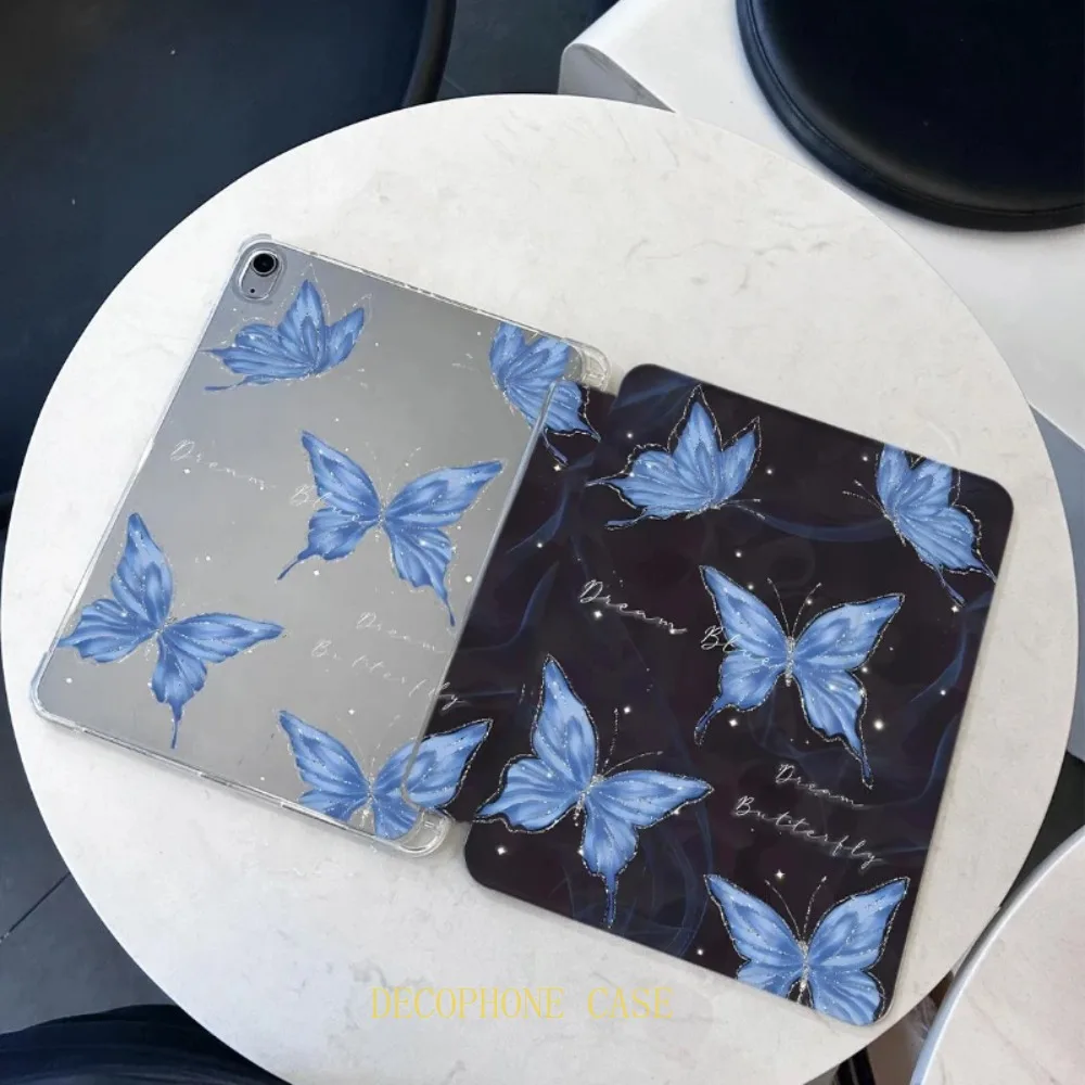 Blue Butterfly tri-fold case For iPad 10th 11th Gen 7/8/9 10.2''/Air 4 5 6 7 11/ 9.7 Pro11Mini 6 7 12.9"/13"
Blue Butterfly tri-fold case For iPad 10th 11th Gen 7/8/9 10.2''/Air 4 5 6 7 11/ 9.7 Pro11Mini 6 7 12.9"/13"