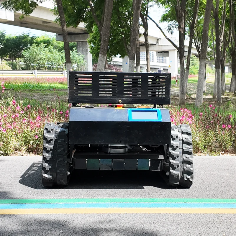 Customized CE EPA approved all terrain lawn mower, agricultural rubber track remote control robot lawn mower
Customized CE EPA approved all terrain lawn mower, agricultural rubber track remote control robot lawn mower