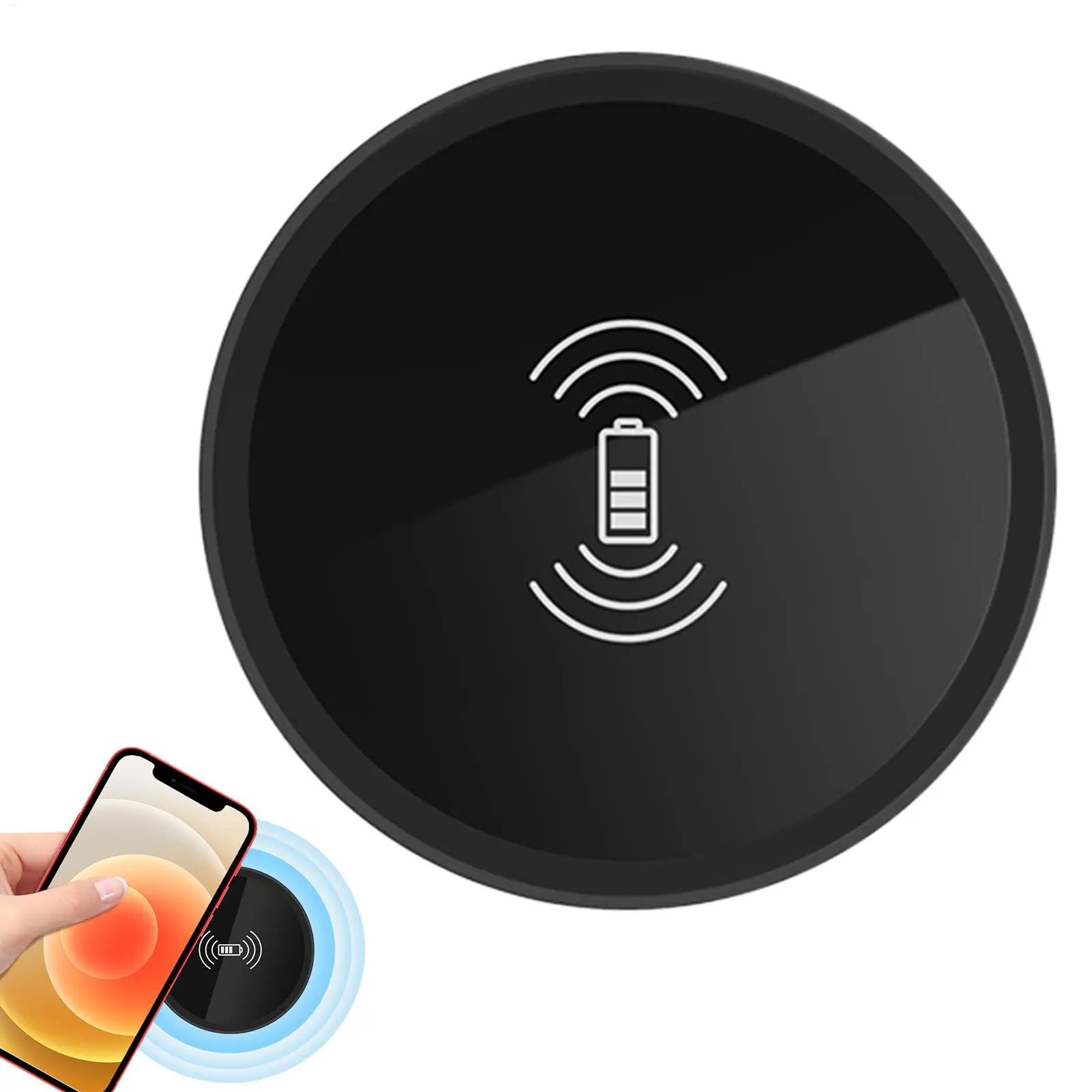 Беспроводное зарядное устройство 15 Вт под стол, быстрая зарядная станция, беспроводной настольный зарядный коврик для мебели, использования дома и у кровати
Беспроводное зарядное устройство 15 Вт под стол, быстрая зарядная станция, беспроводной настольный зарядный коврик для мебели, использования дома и у кровати