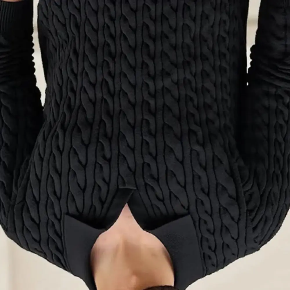 V-neck Knitted Sweater Men Breathable Thick Warm Pullover Sweater 2025 Men Long Sleeve Pullover Twist Pattern Lapel Sweaters
V-neck Knitted Sweater Men Breathable Thick Warm Pullover Sweater 2025 Men Long Sleeve Pullover Twist Pattern Lapel Sweaters